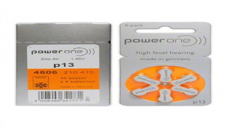 Powerone P13 Battery For Hearing Aids by Hear Tech Hearing Solutions