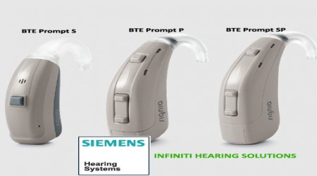 BTE Prompt S Hearing Aid by Infiniti Hearing Solutions