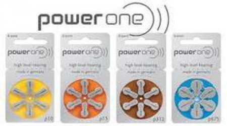 Power One Battery by Hearing Aid Delhi Centre