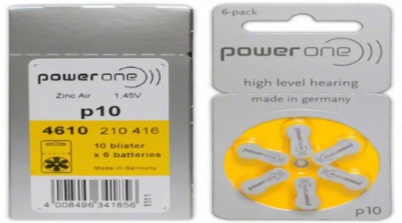 Power One Hearing Aid Battery by Unicare Speech Hearing Clinic