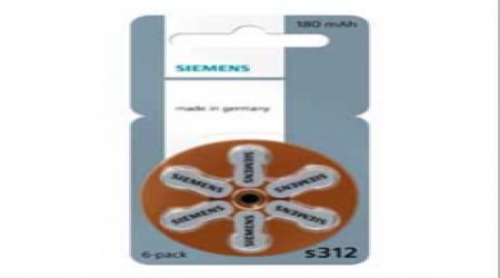 Hearing Aid Battery s312 by Simha Hearing Aids And Speech Therapy Centre
