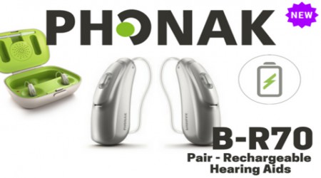 Phonak Audeo B70-r Hearing Aid With Mini Charger Digital Ric by Shri Ganpati Sales