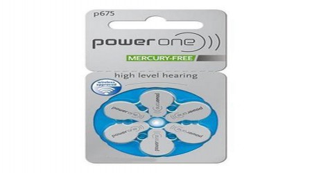 Power One P675 1.45V PR44 Hearing Aid Batteries by Waves Hearing Aid Center