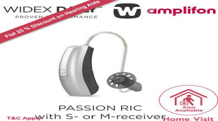 Widex Passion RIC Hearing Aids by Amplifon India Private Limited